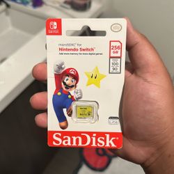 Nintendo Switch Micro SD Mario Star Edition 256gb
