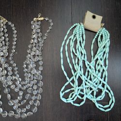 Anthropologie Necklaces Never Used
