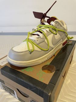 OFF-WHITE DUNK LOW LOT 8