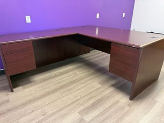 Heavy Duty Hon L Shaped Desk