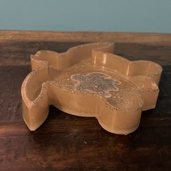 Resin Turtle Ashtray 4x6 Inches Handmade By Me 