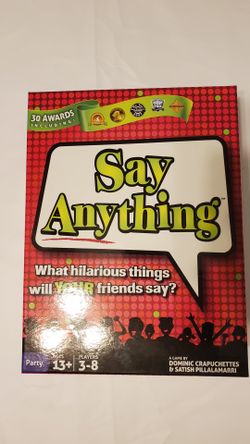 Say Anything Board Game