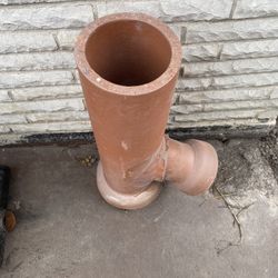6 In Clay  Y.  Pipe 