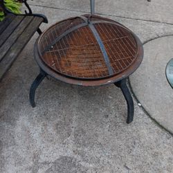 Small Outdoor Patio Firepit 