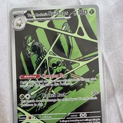 Team Rocket's Spidops - 187/182 SV10: Destined Rivals #187/182, Illustration Rare-Pokemon