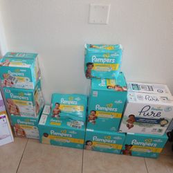 Pampers Sizes 1-5