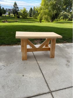 Solid Wood Entryway Bench – Handmade