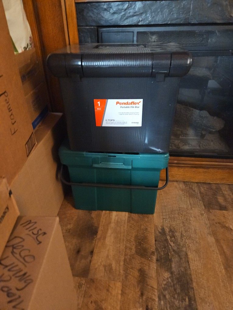 Two File Boxes