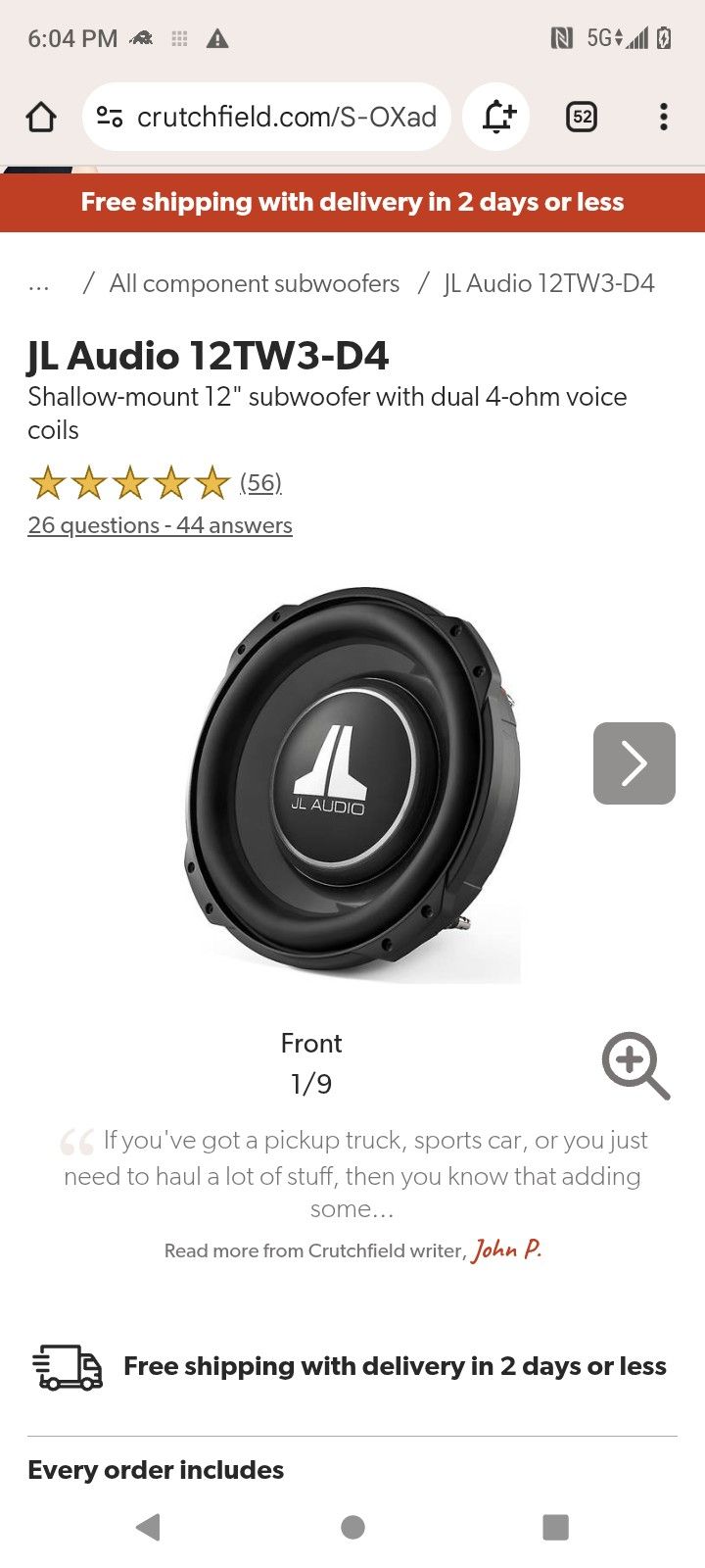 Sub And Amp