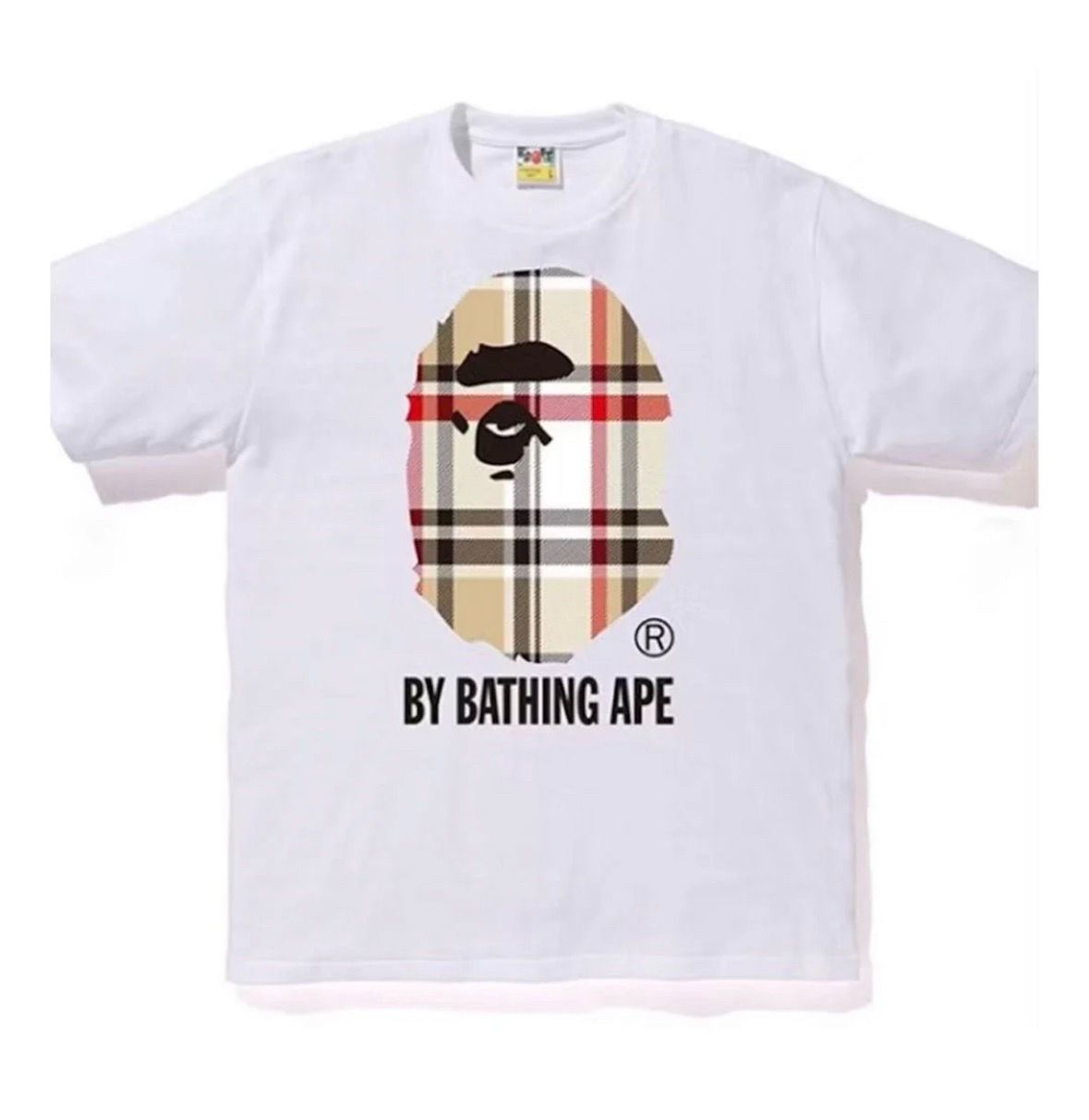 Brand new bape shirt sizes S,M with bag