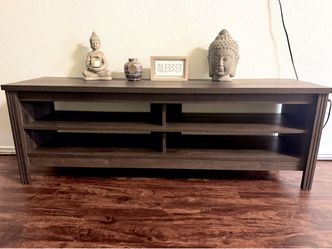 Dark Brown Farmhouse TV Stand