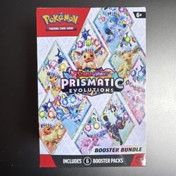 Prismatic Evolutions Booster Bundle | Pokémon TCG Scarlet & Violet | Sealed