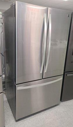 Kenmore 3-Door Stainless Steel Fridge
