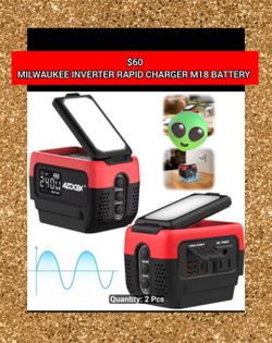 MILWAUKEE INVERTER RAPID CHARGER 240W