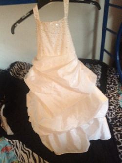 Flower girls dress David's Bridal