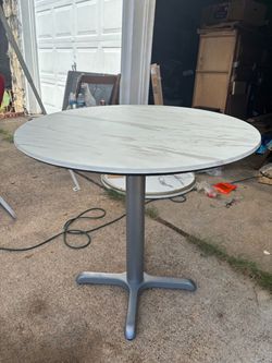 Brand new marble table