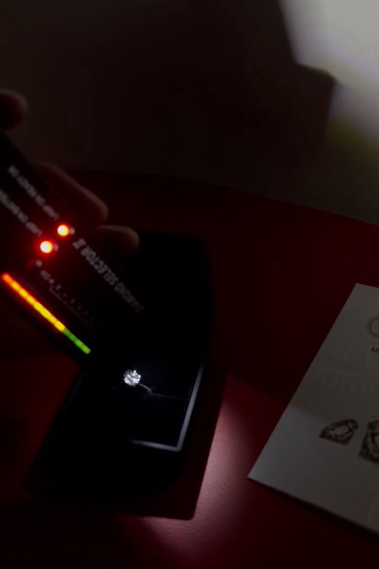 Moissanite Engagement Ring