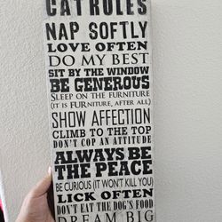 Cat Lovers small canvas 