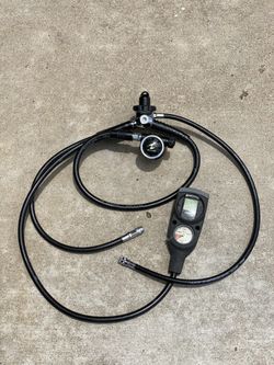 Aqua Lung 1st & 2nd Stage + Suunto computer DIN valve