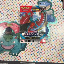 Pokémon Cards - Scarlet And Violet Paradox, Rift Build And Battle 