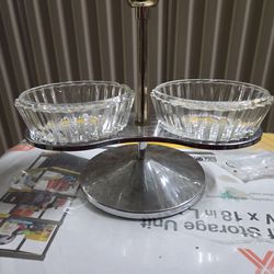 Kromex condiment serving dish