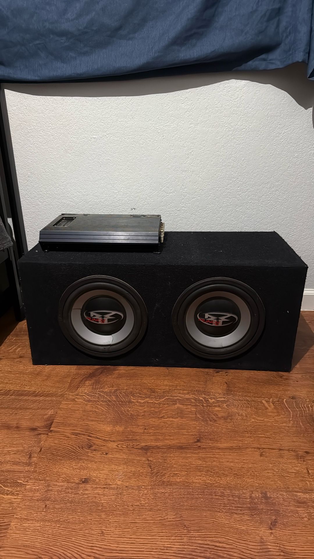 Punch Subwoofer And Amplifier
