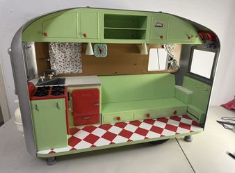 American girl Toy Camper