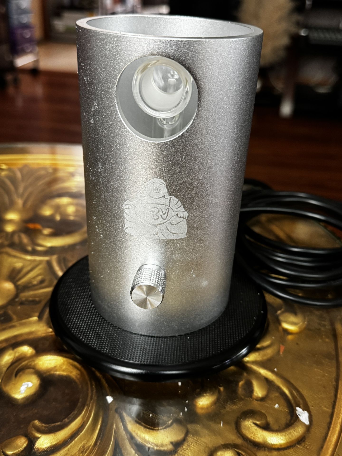 Da Buddha Silver Desktop Aromatherapy Diffuser
