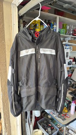 Olimpia Dakar 3 jacket Black silver XL