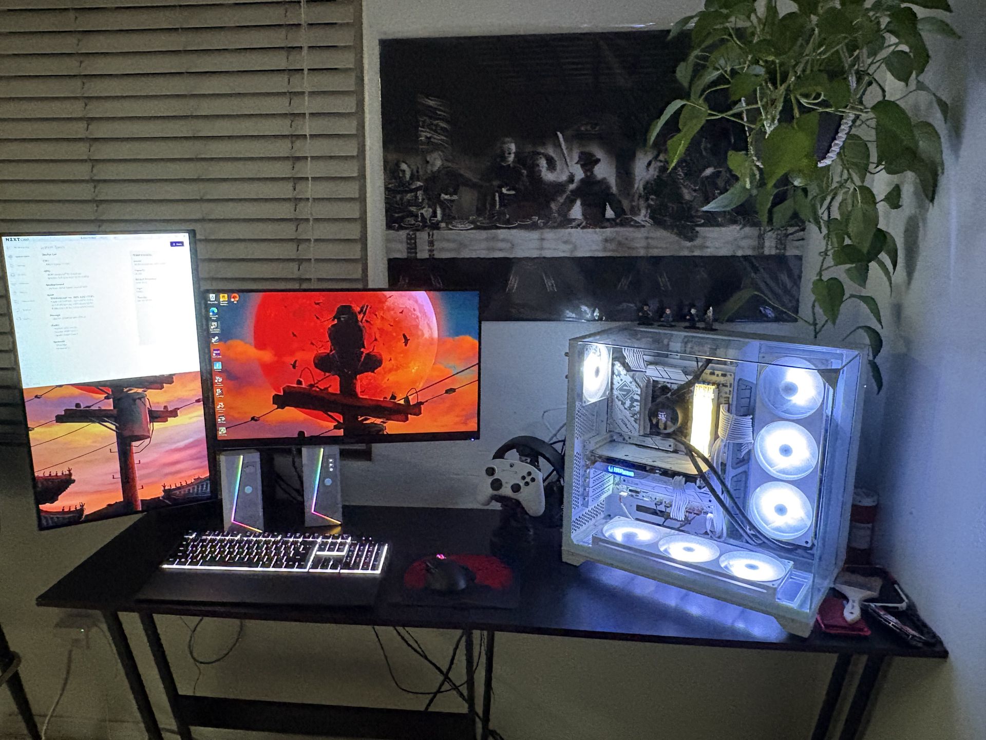 Gaming PC complete set up