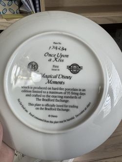 Disney Collectible Plate