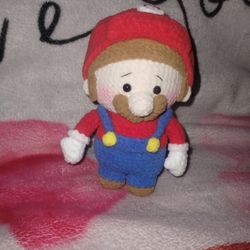 5 In. Mario Brother Crochet Plush Toy