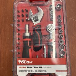 Hyper Tough 38 Piece Stubby Stool Set 