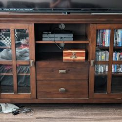 TV stand wood