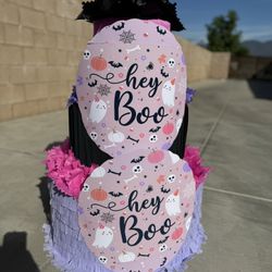 Hey Boo Halloween Pinata With Balls 