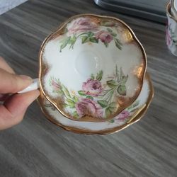 Royal Albert antique cup and saucer