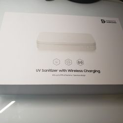 SAMSUNG UV SANITIZER WITH WIRELESS CHARGING