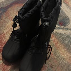 Aleader Insulated Snow Boots Mens Size 9 Waterproof Cold Weather Winter Snow