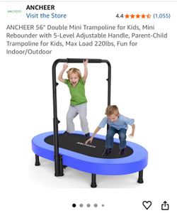 Small indoor trampoline