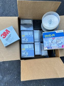 Diskettes, CD’s, Dvr-R & Head Cleaner