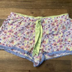 Victoria’s Secret Large floral lounge pajama shorts