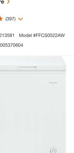 Frigidaire 5.0 Cu Freezer