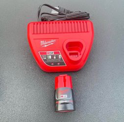 Milwaukee M12 12-Volt Lithium-Ion 2.0 Ah Compact Battery