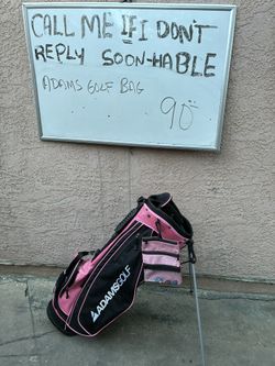Adam’s Golf Bag