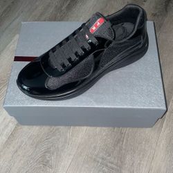 Men's Prada Cup Patent Leather