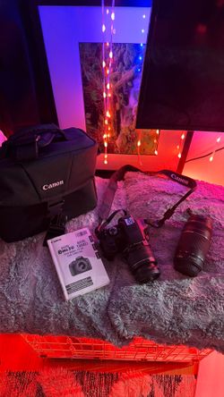 📸 Canon EOS Rebel T6 DSLR Camera Bundle – Ready to Shoot! 📸