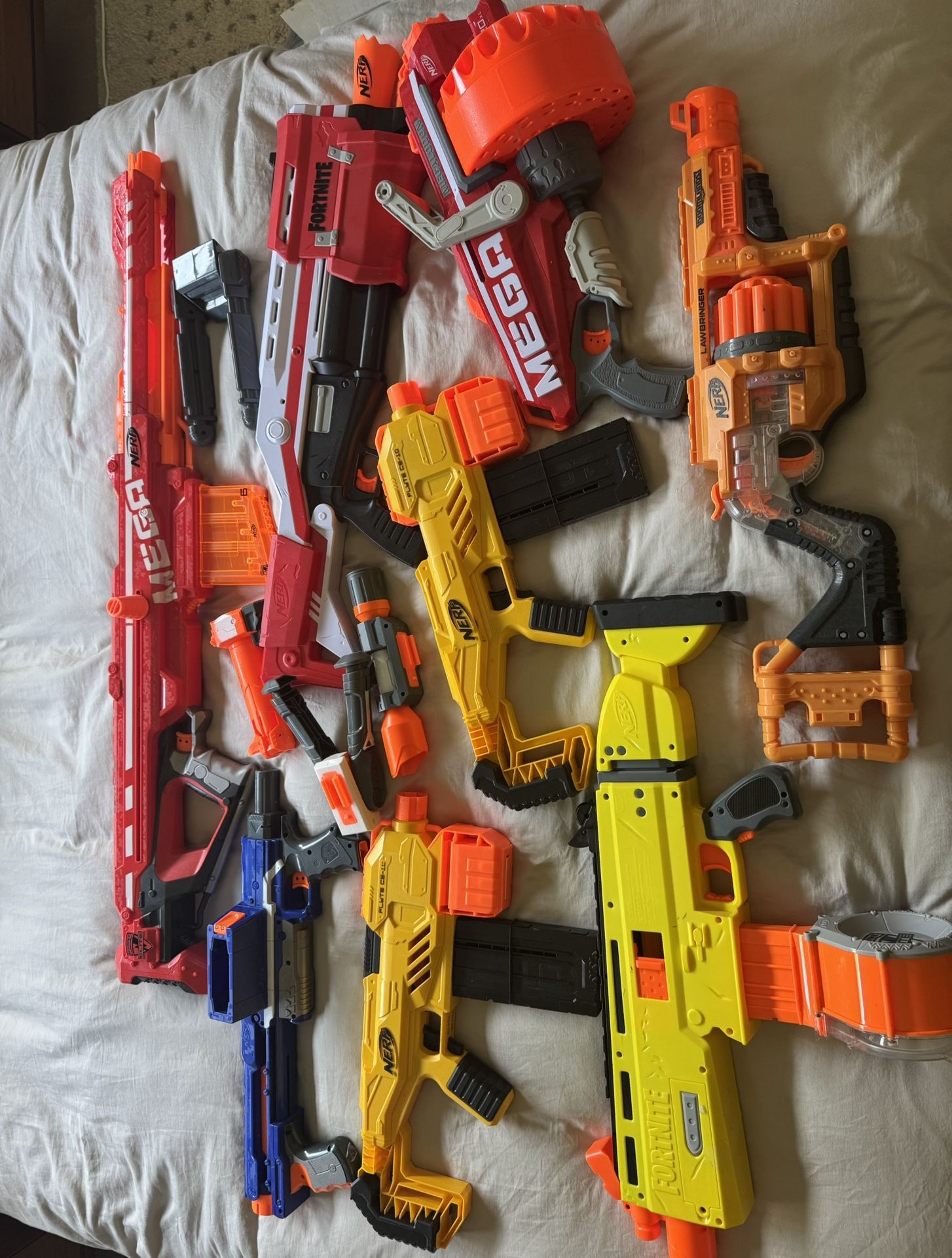 Nerf Guns and Attachments
