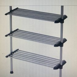 Closet Maximizer / Hanging Adjustable Shelves 