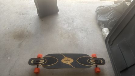 Loaded Tan Tien 40” Longboard – Like New – Orange Wheels