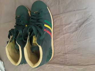 Size 13 adidas tuff gong -bob marley special edition sneaker